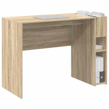 ARDEBO.de - Schreibtisch Sonoma-Eiche 109 x 50 x 78 cm Holzwerkstoff