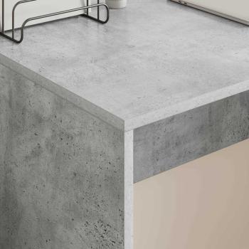 Schreibtisch Beton Grau 109 x 50 x 78 cm Holzwerkstoff