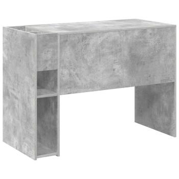 Schreibtisch Beton Grau 109 x 50 x 78 cm Holzwerkstoff