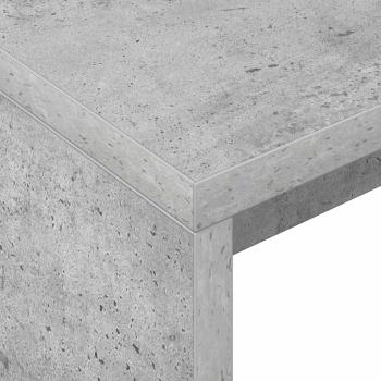 Schreibtisch Beton Grau 109 x 50 x 78 cm Holzwerkstoff
