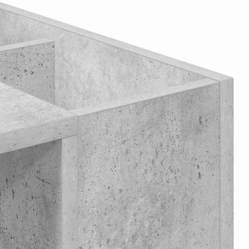 Schreibtisch Beton Grau 109 x 50 x 78 cm Holzwerkstoff