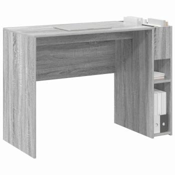 Schreibtisch Graues Sonoma 109 x 50 x 78 cm Holzwerkstoff