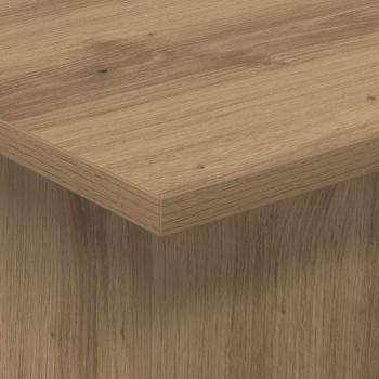 Beistelltisch Artisan-Eiche 44,5 x 45 x 55 cm Holzwerkstoff