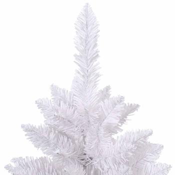 Künstlicher Weihnachtsbaum Weiß 300 cm PVC und Metall