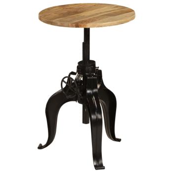 Bartisch Massivholz Mango 60×(76-110) cm