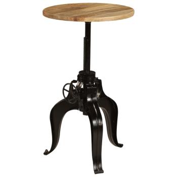 Bartisch Massivholz Mango 60×(76-110) cm