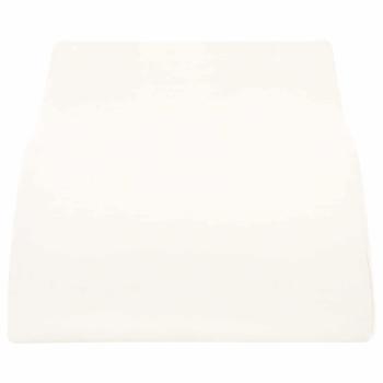 Beinkissen Weiß 68 x 40 x 18 cm