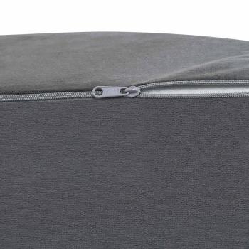 Beinkissen Grau 68 x 40 x 18 cm