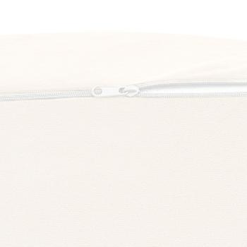 Beinkissen Weiß 68 x 40 x 18 cm