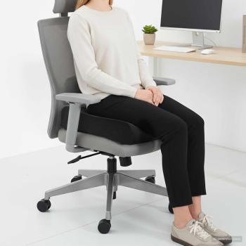 Sitzkissen Uni Schwarz