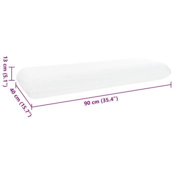 Schlafkissen Uni 70 x 36 x 13 cm