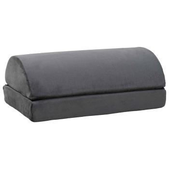 Fußstützenkissen Uni Grau