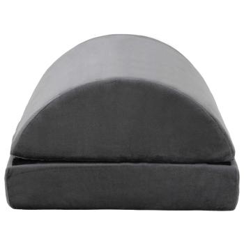 Fußstützenkissen Uni Grau