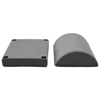 Fußstützenkissen Uni Grau