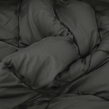 Winterbettdecke Anthrazit 220 x 155 cm Mikrofaser