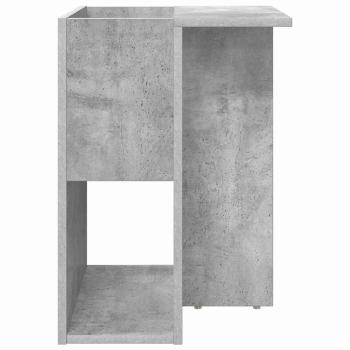 ARDEBO.de - Beistelltisch Beton Grau 35 x 40 x 55 cm Holzwerkstoff
