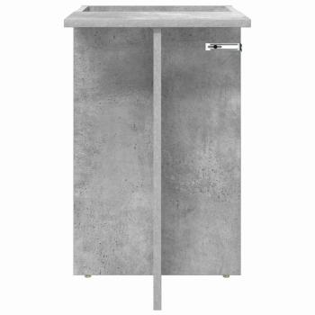 Beistelltisch Beton Grau 35 x 40 x 55 cm Holzwerkstoff