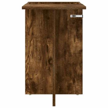 Beistelltisch Geräucherte Eiche 35 x 40 x 55 cm Holzwerkstoff