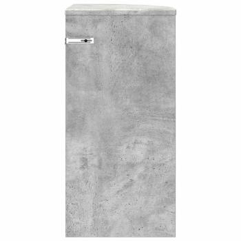 Beistelltisch Beton Grau 29,6 x 29,6 x 60 cm Holzwerkstoff