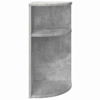 Beistelltisch Beton Grau 29,6 x 29,6 x 60 cm Holzwerkstoff