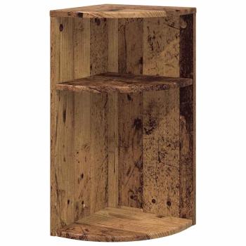 ARDEBO.de - Beistelltisch Altholz 29,6 x 29,6 x 60 cm Holzwerkstoff