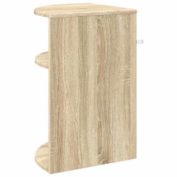Beistelltisch Sonoma-Eiche 39,7 x 39,7 x 60 cm Holzwerkstoff