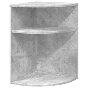 Beistelltisch Beton Grau 39,7 x 39,7 x 60 cm Holzwerkstoff