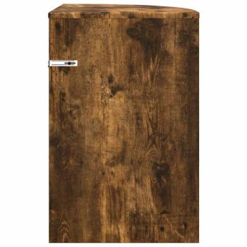 Beistelltisch Geräucherte Eiche 39,7 x 39,7 x 60 cm