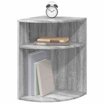 Beistelltisch Graues Sonoma 39,7 x 39,7 x 60 cm Holzwerkstoff