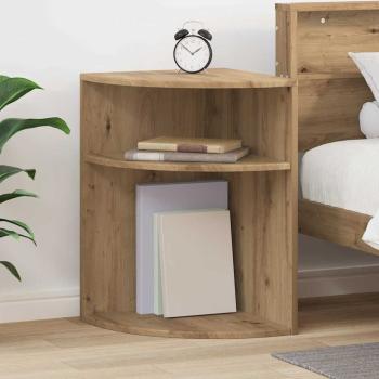 ARDEBO.de - Beistelltisch Artisan-Eiche 39,7 x 39,7 x 60 cm Holzwerkstoff