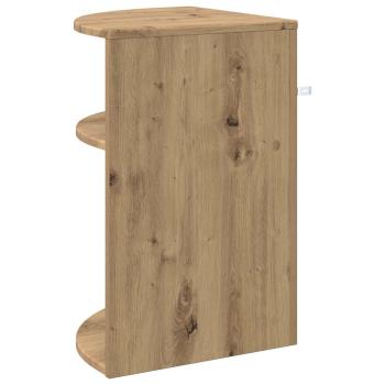 Beistelltisch Artisan-Eiche 39,7 x 39,7 x 60 cm Holzwerkstoff