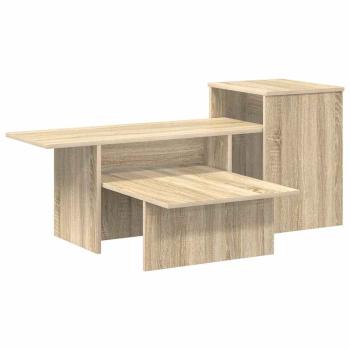Konsolentisch Sonoma-Eiche 80 x 50 x 225 cm Holzwerkstoff