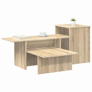 Konsolentisch Sonoma-Eiche 80 x 50 x 225 cm Holzwerkstoff