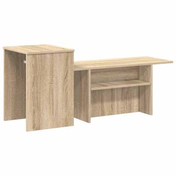 Konsolentisch Sonoma-Eiche 80 x 50 x 225 cm Holzwerkstoff