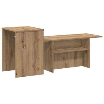 Konsolentisch Artisan-Eiche 80 x 50 x 225 cm Holzwerkstoff