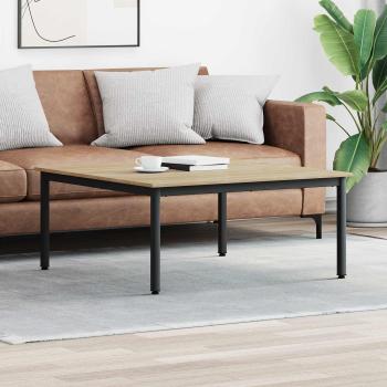 ARDEBO.de - Couchtisch Sonoma 100 x 100 x 45 cm Holzwerkstoff