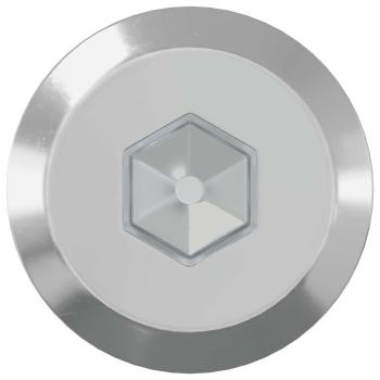 Möbel-Schrauben 1200 pcs Silber Stahl