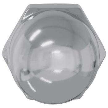 Sechskant-Eichelmuttern 3913 pcs Silber Eisen