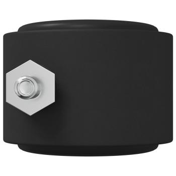 ARDEBO.de - Rollen 12 pcs Schwarz 40,1 x 40,1 x 37,8 mm PP und Eisen