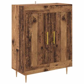 Highboard 2 pcs Altholz 69,5 x 34 x 180 cm Holzwerkstoff