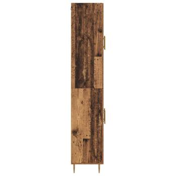 Highboard 2 pcs Altholz 69,5 x 34 x 180 cm Holzwerkstoff