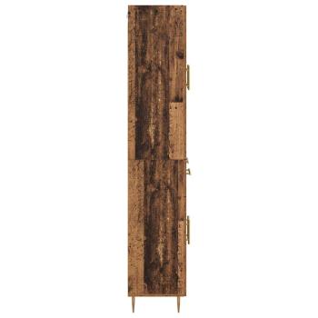 Highboard 2 pcs Altholz 69,5 x 34 x 180 cm Holzwerkstoff