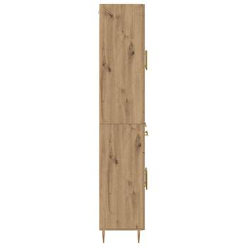 Highboard 2 pcs Artisan-Eiche 69,5 x 34 x 180 cm Holzwerkstoff