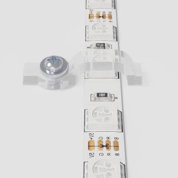 LED Streifen 4 pcs Schwarz und Transparent 90 x 0,8 x 0,3 cm