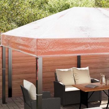 Ersatzbezug für Pavillon Transparent 400 x 300 x 32 cm PVC