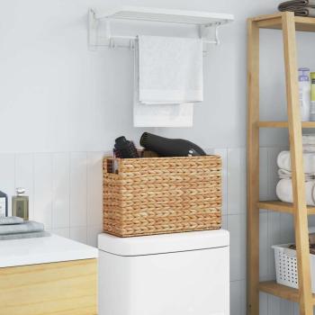 Zeitschriftenkörbe 2 pcs Natur 39 x 14 x 25 cm Wasserhyazinthe