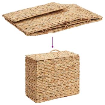 Toilettenrollenhalter Natur 36 x 18 x 31 cm Wasserhyazinthe