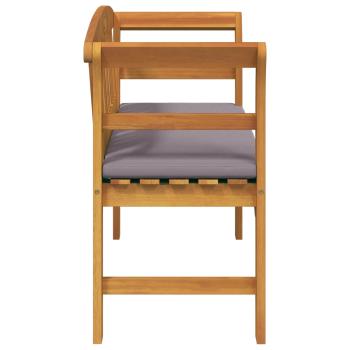 Bank Natürlicher Ölfinish 114 x 46 x 82,5 cm Massivholz Akazie