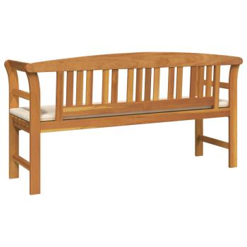 Bank Natürlicher Ölfinish 157 x 46 x 82,5 cm Massivholz Akazie