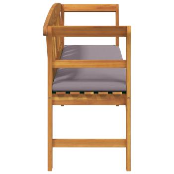 Bank Natürlicher Ölfinish 157 x 46 x 82,5 cm Massivholz Akazie